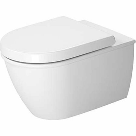 DURAVIT Toilet Wall-Mounted Darling New 21" Washdown, Us-Version White 2545090092